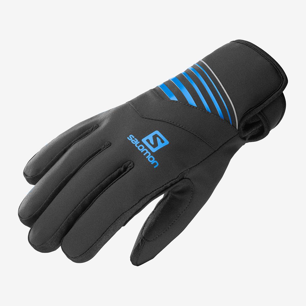 Guantes Salomon Hombre Negras - Salomon Argentina RS WARM U ,986134-SKH